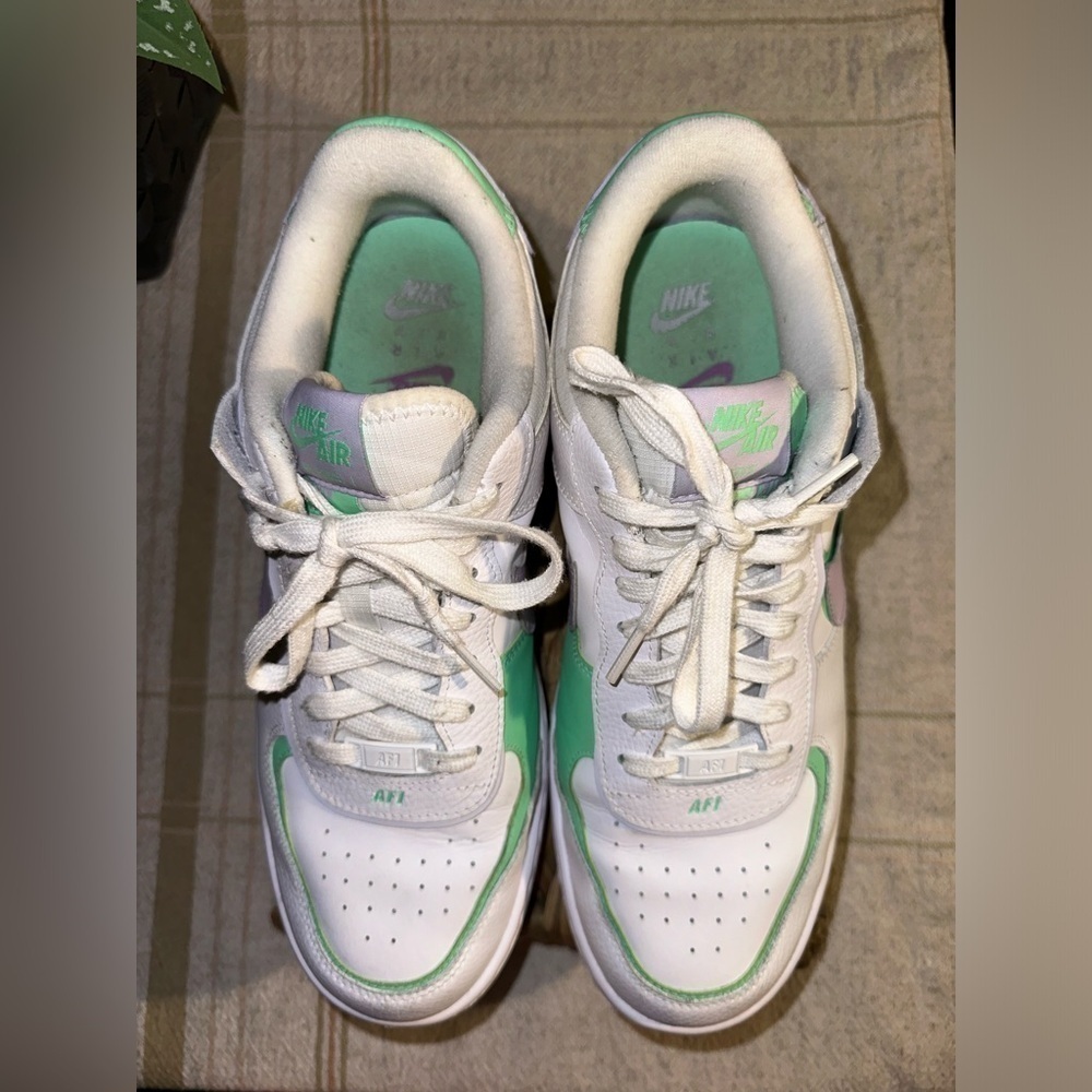 Nike Women's Air Force 1 Shadow 'Infinite Lilac' - Size 12 - Picture 3 of 16